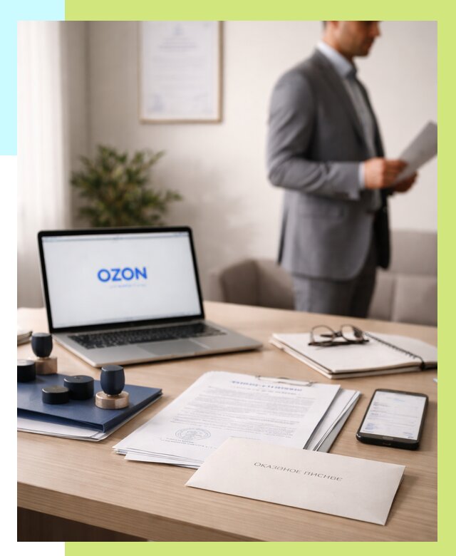 Отказное письмо для Ozon в Урае от 3647 р. | Сертэкс